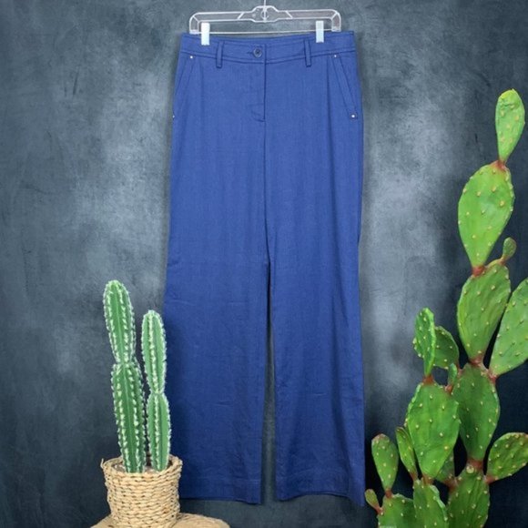 CLEARANCE 🆕Trina Turk Wide Leg Linen Pants NWOT